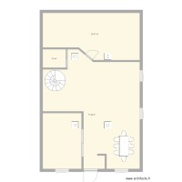 plan 1er étage habitation