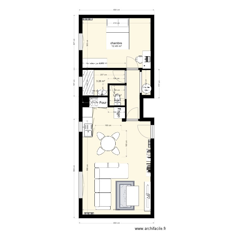 grassin   nationale 146  modifié. Plan de 0 pièce et 0 m2
