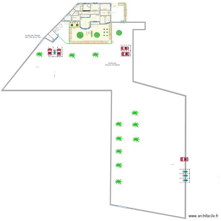 AU PARADIS MODIFICATION BATIMENT 26042019 1A. Plan de 0 pièce et 0 m2