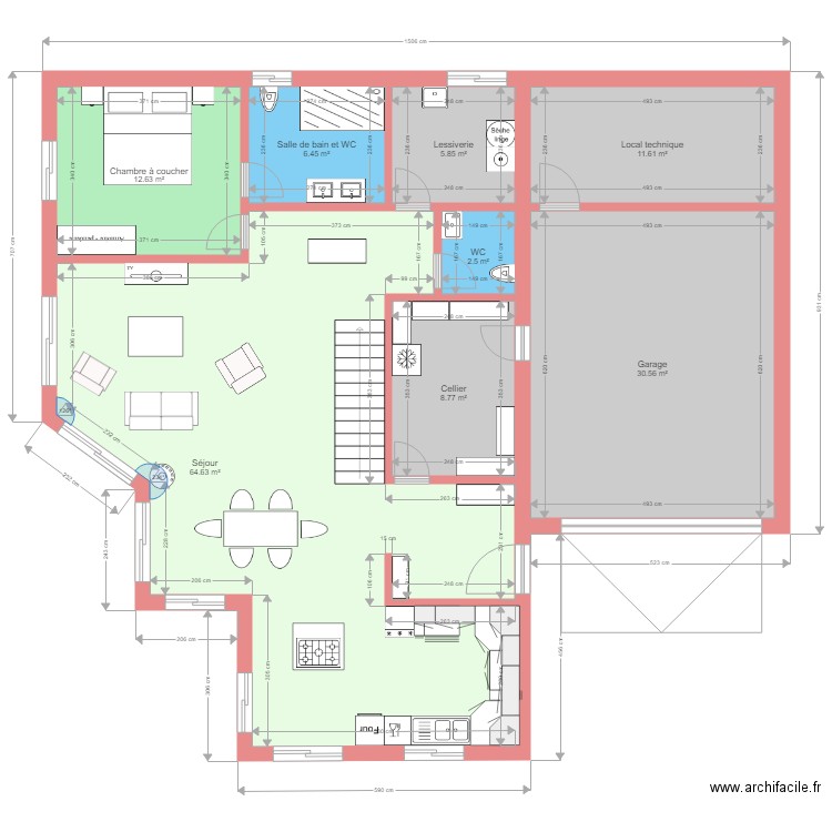 NoirmontRez10. Plan de 0 pièce et 0 m2