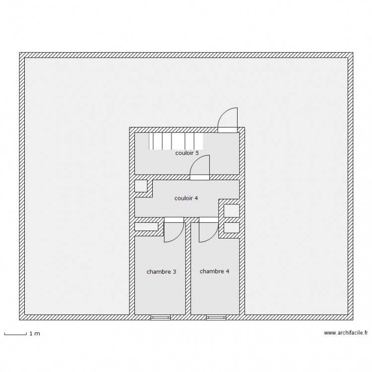 1er etage beaufort. Plan de 0 pièce et 0 m2