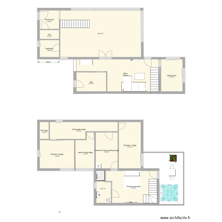 Annexe maison CCC. Plan de 0 pièce et 0 m2
