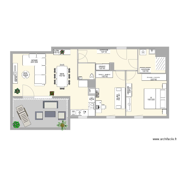 Lot 14 F3 1er étage ISIS. Plan de 0 pièce et 0 m2