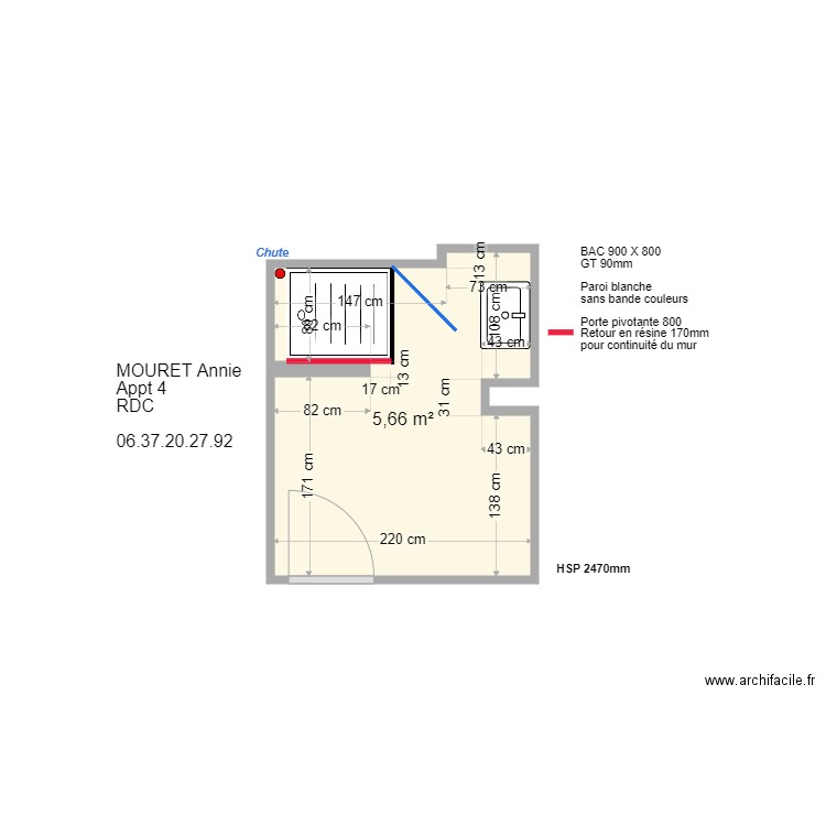 TERRE D OPALE N 4 MOURET. Plan de 0 pièce et 0 m2