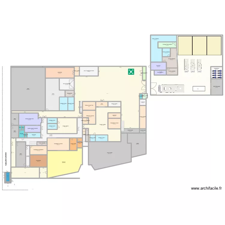 TBC RDC - S&eacute;curit&eacute; - Hygi&egrave;ne. Plan de 0 pièce et 0 m2