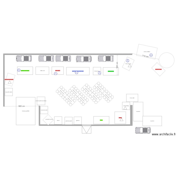 marché . Plan de 0 pièce et 0 m2