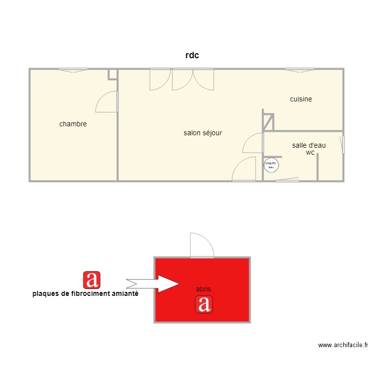 FAVENNEC am. Plan de 0 pièce et 0 m2