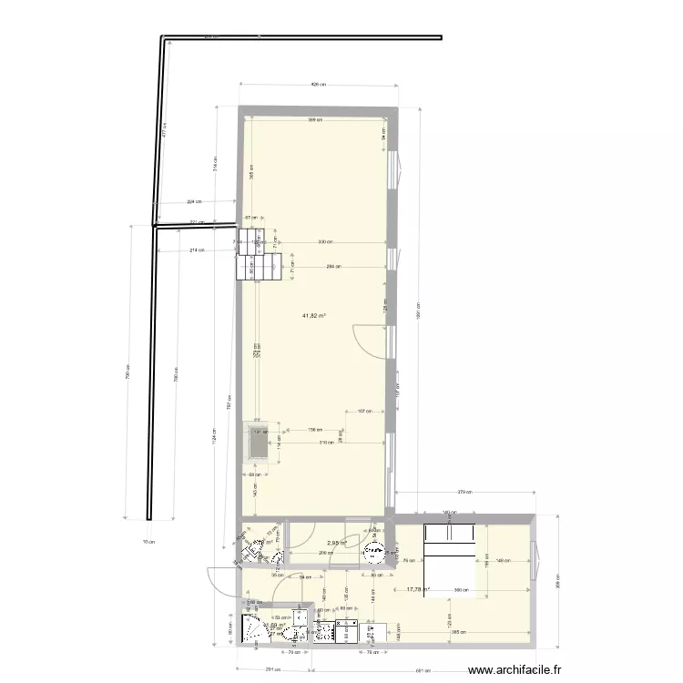 RAVOUX RDC projet 3. Plan de RAVOUX RDC projet 3. Plan de
