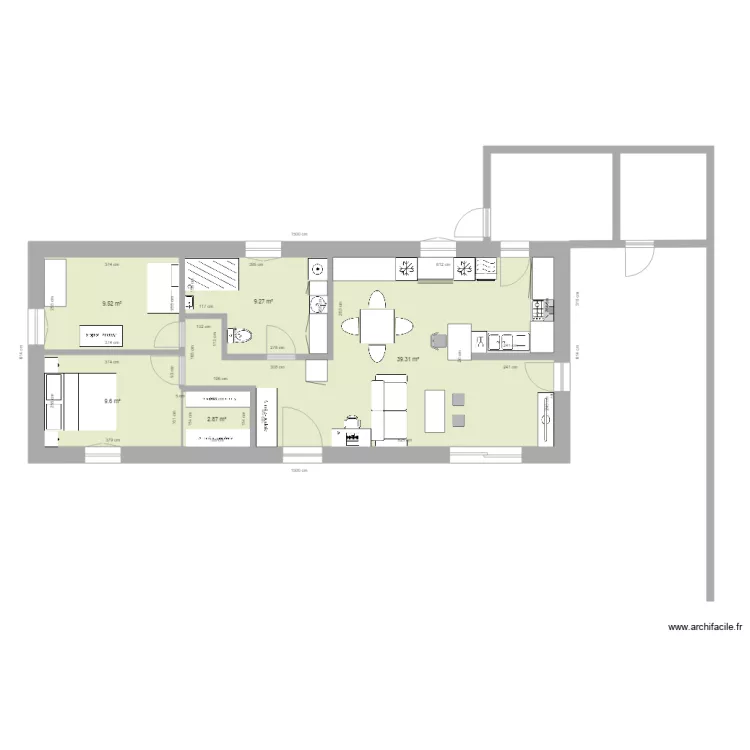 villa delle rose 6. Plan de 