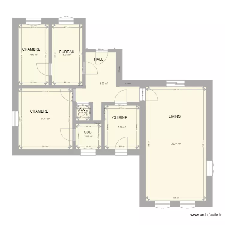 AVISTER 28 ESNEUX. Plan de 