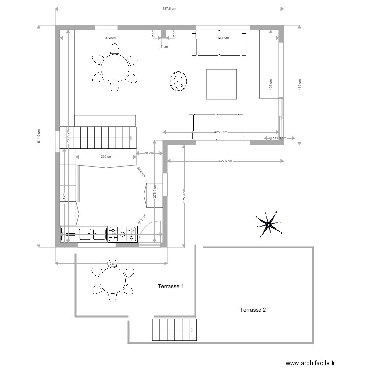 etg ext plus. Plan de 0 pièce et 0 m2