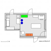Plan séjour avec cuisine ouverte T3 BJG V 29 mars 2013