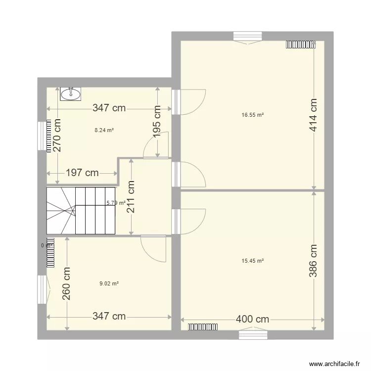 Maison. Plan de Maison. Plan de