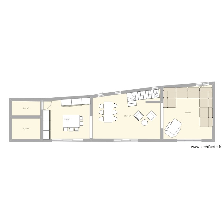 Plan Mas RDC v2. Plan de 0 pièce et 0 m2
