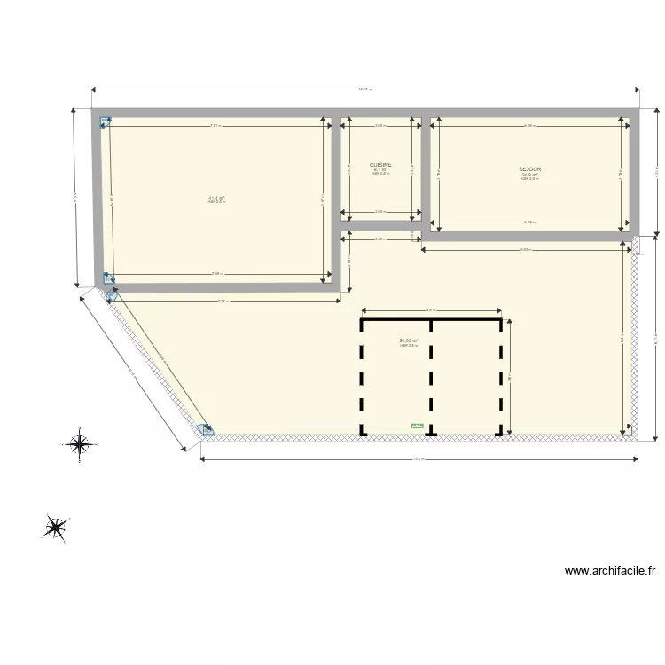 DOLMEN MASSE 1 PROJET EXTENSION. Plan de 