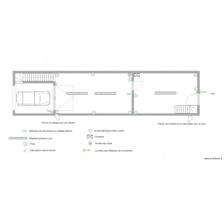 RDC Apt Tx. Plan de 0 pièce et 0 m2