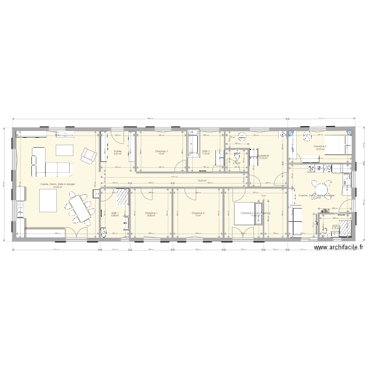 maison bois v stephanie seule. Plan de 0 pièce et 0 m2