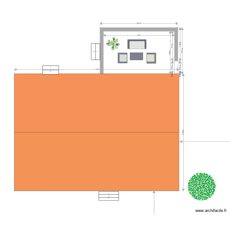 VUE DESSUS 1. Plan de 