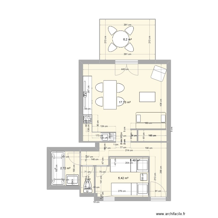 TALMONT SAINT HILAIRE. Plan de 0 pièce et 0 m2