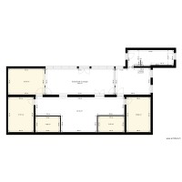 PLAN EXISTANT RDC MAISON CAMPAGNE