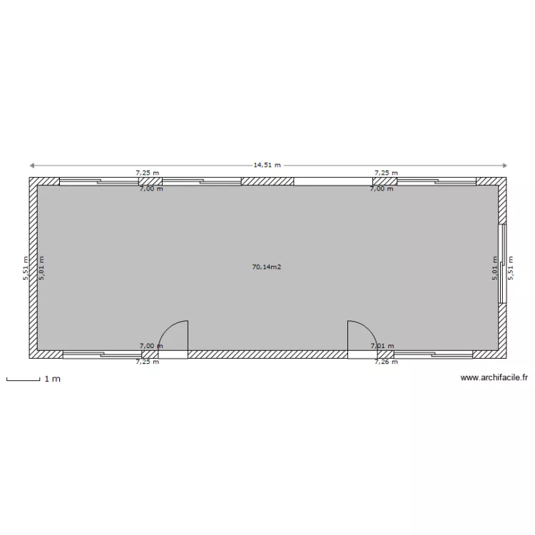 garage. Plan de garage. Plan de