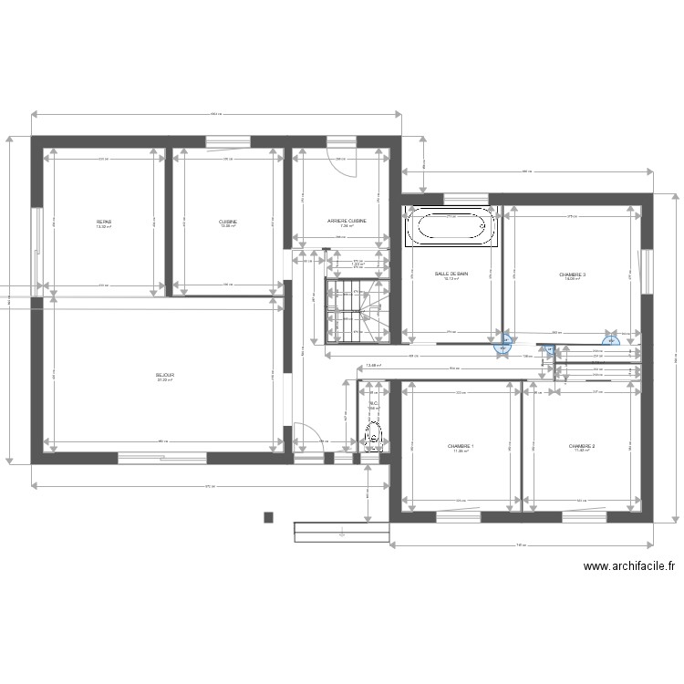 TEST 2. Plan de 0 pièce et 0 m2