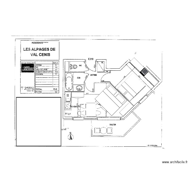 Alpage. Plan de 0 pièce et 0 m2