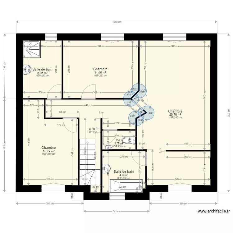 Kodjo Chatillon 120 etage. Plan de 