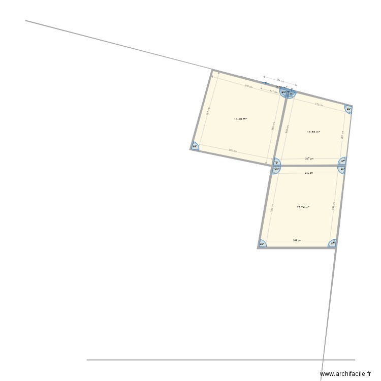 extension3. Plan de 0 pièce et 0 m2