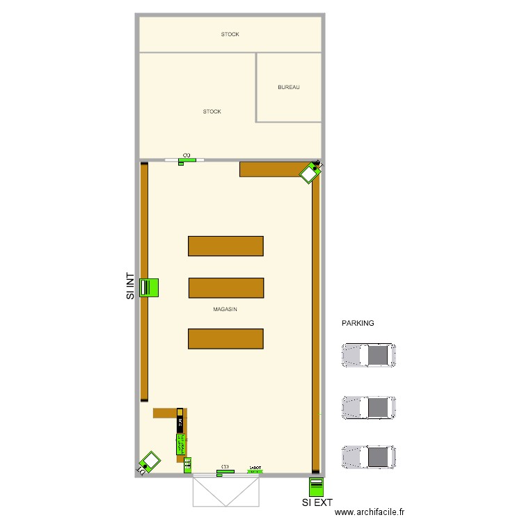 JD2C alarme. Plan de 0 pièce et 0 m2