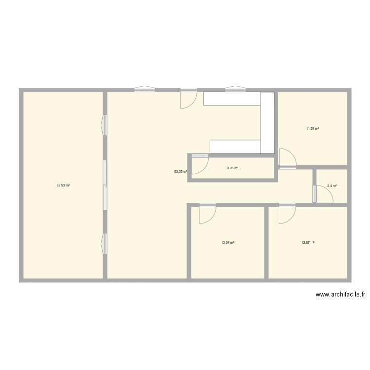 enfin. Plan de 0 pièce et 0 m2