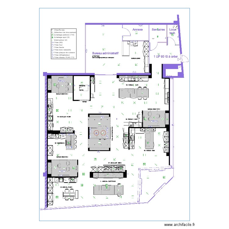 Plan elec Nimes. Plan de 0 pièce et 0 m2