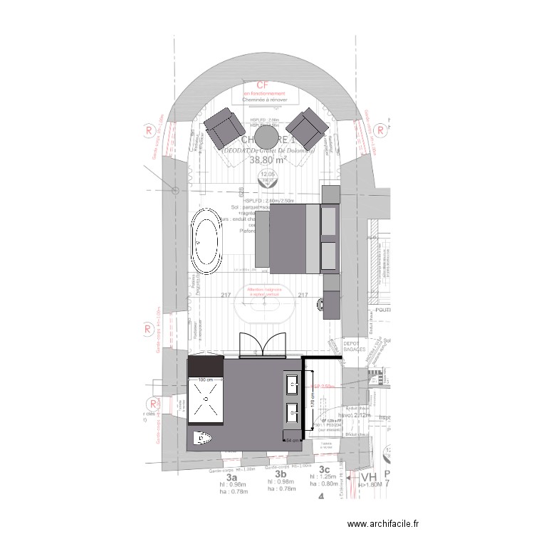 bed 1YZ122. Plan de 0 pièce et 0 m2