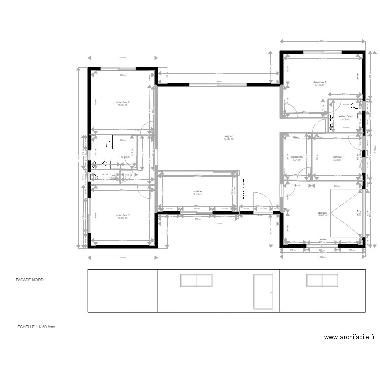 maison dernière version. Plan de 0 pièce et 0 m2