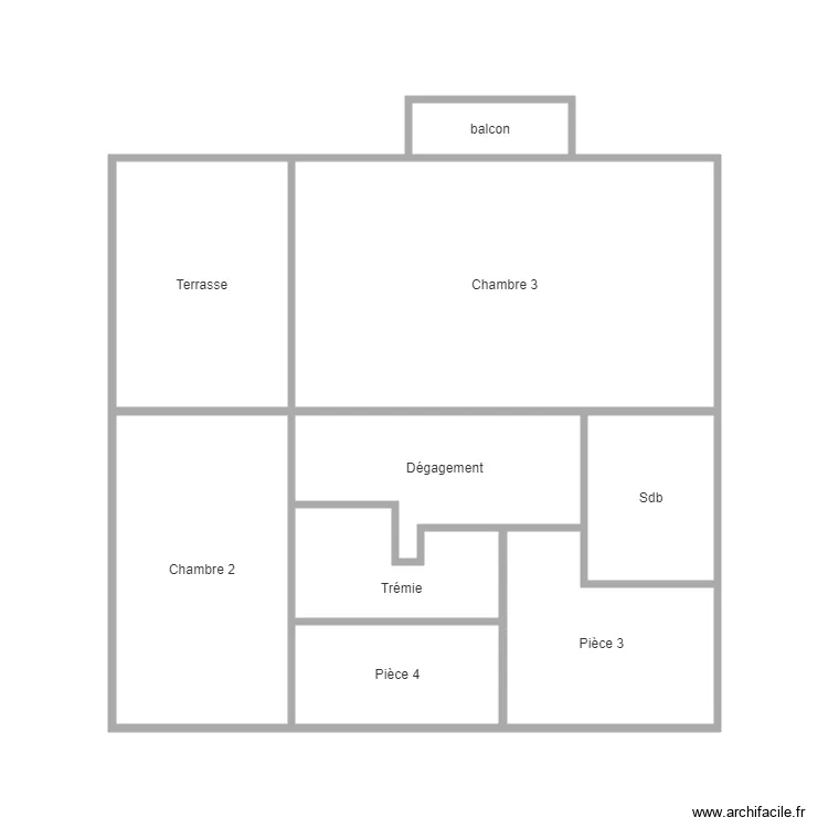 2ème étage. Plan de 2ème étage. Plan de