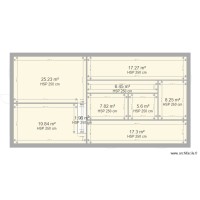 Maison 128m2 emprise sol avec 3 étage