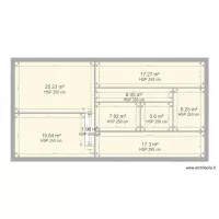 Maison 128m2 emprise sol avec 3 &eacute;tage