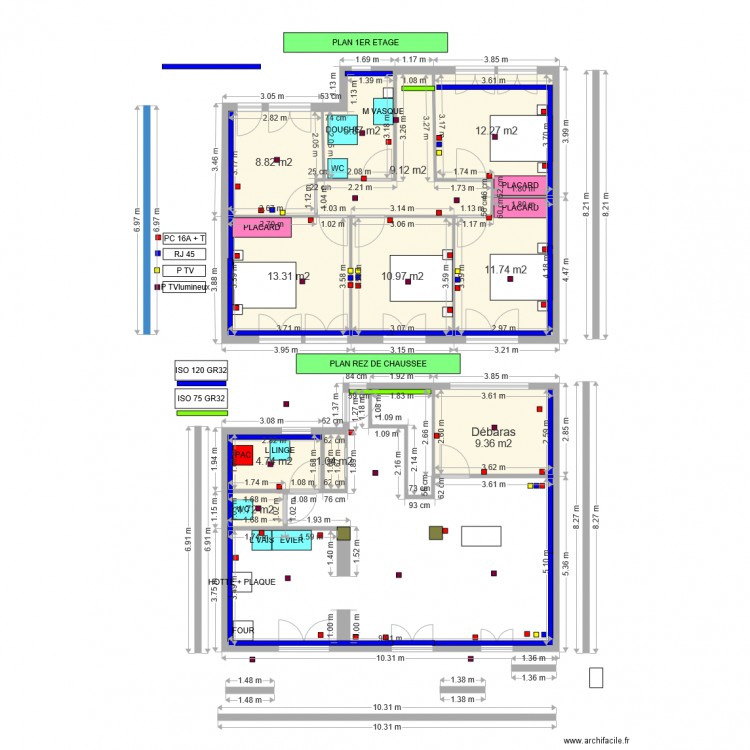 Plan. Plan de 0 pièce et 0 m2