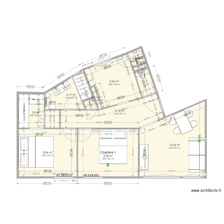 PLAN ISSY  PROJET. Plan de 0 pièce et 0 m2