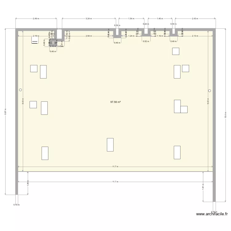 g 2 Enercal &nbsp;Nepoui   sous magasin . Plan de 