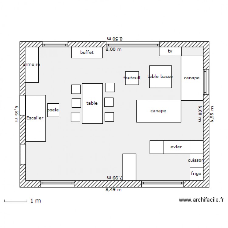 Sejour Aiguillon 1. Plan de 0 pièce et 0 m2