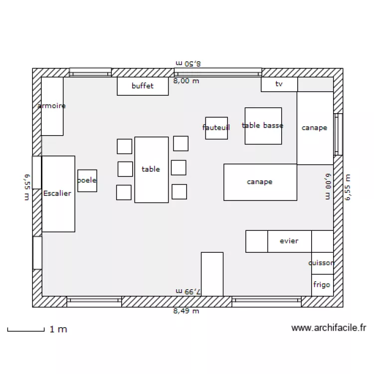 Sejour Aiguillon 1. Plan de 