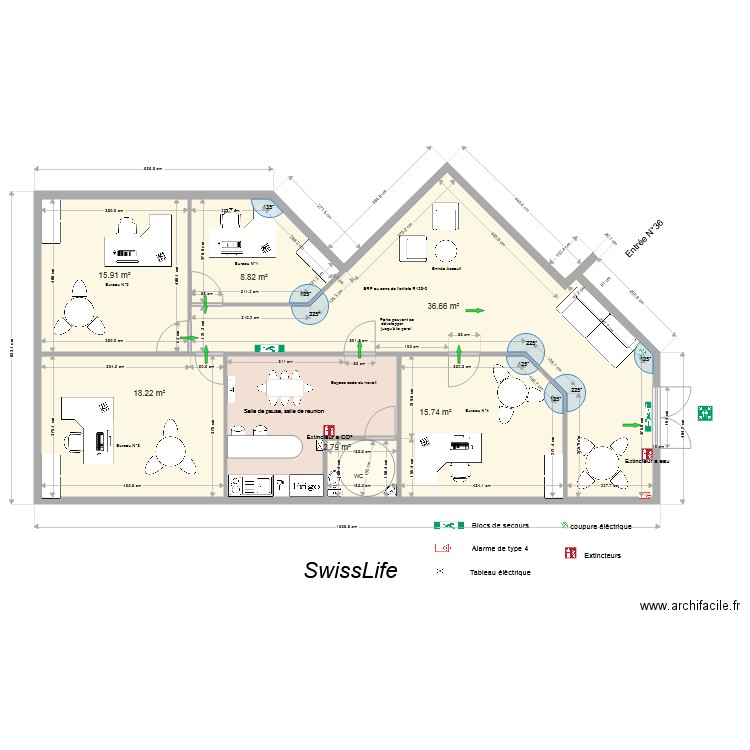 SwissLife 10. Plan de 0 pièce et 0 m2