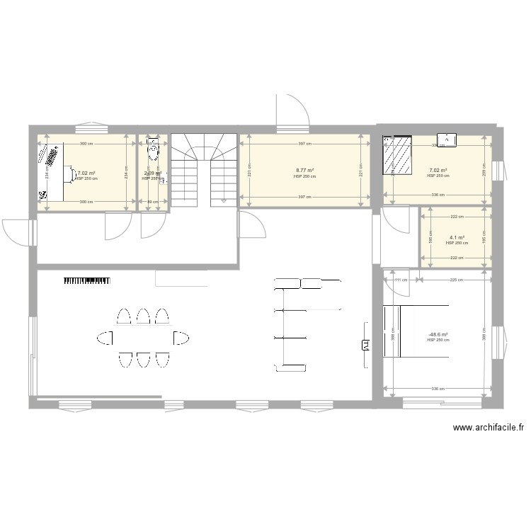 Maison 1. Plan de 0 pièce et 0 m2