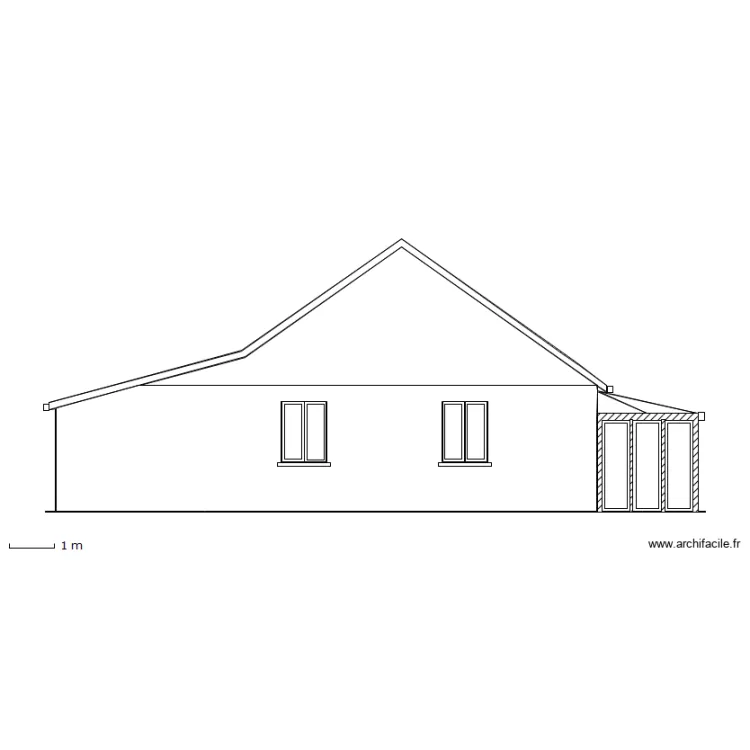 PlanMaison_VueGaucheNord. Plan de PlanMaison_VueGaucheNord. Plan de
