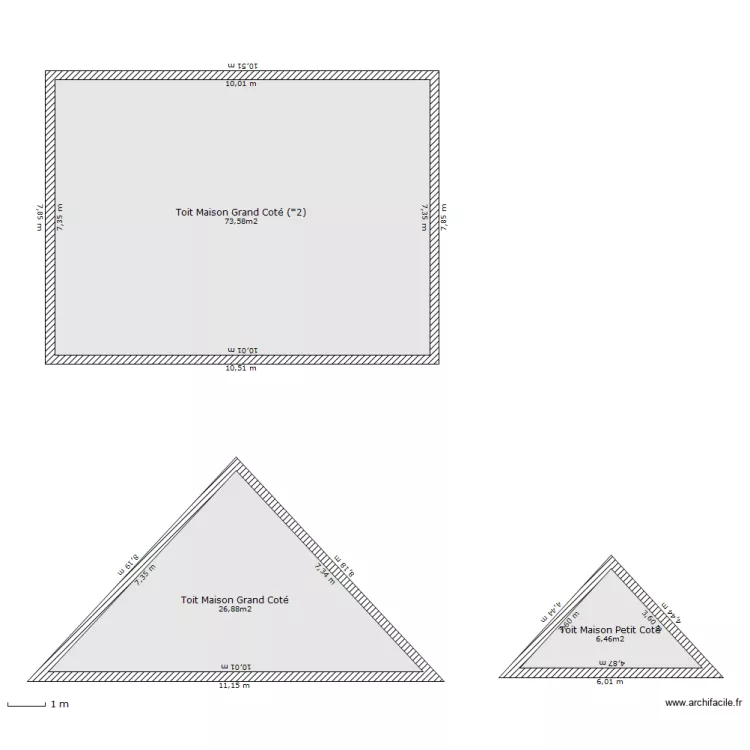 SADM_Toiture_Maison. Plan de 