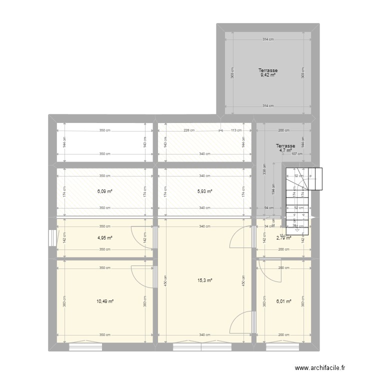 2EtgStMemmie. Plan de 0 pièce et 0 m2