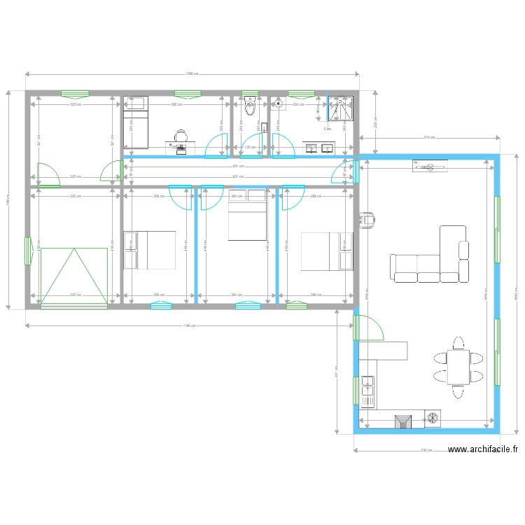 SAMADET. Plan de 0 pièce et 0 m2