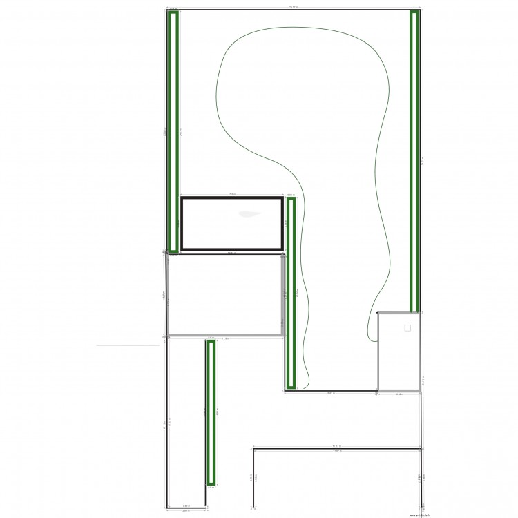 ber. Plan de 0 pièce et 0 m2