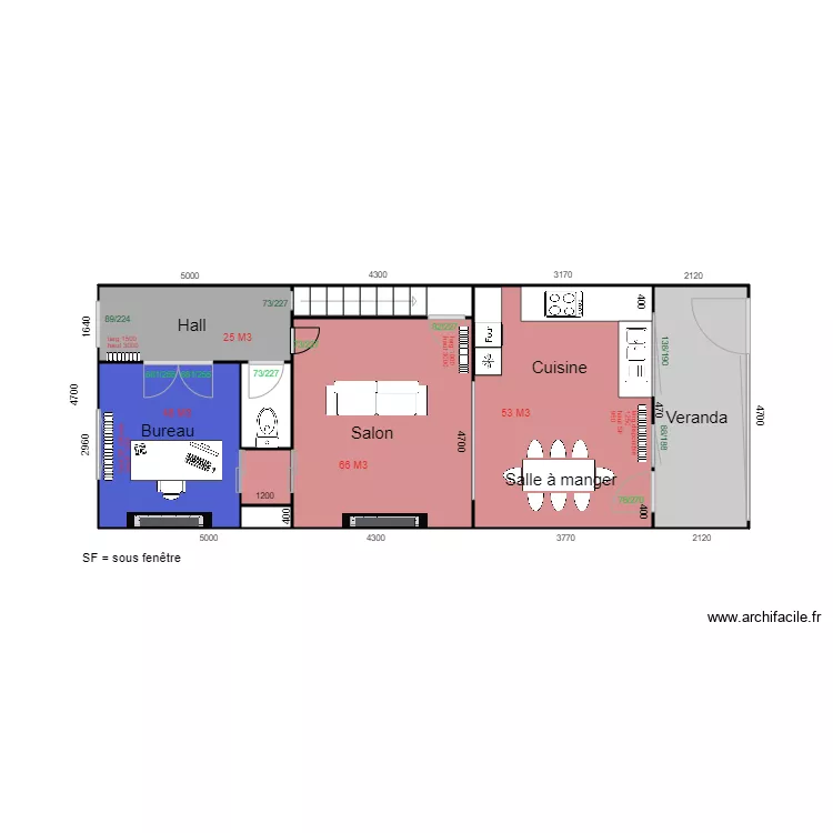 Rez de chaussée Brigade Piron 278. Plan de Rez de chaussée Brigade Piron 278. Plan de